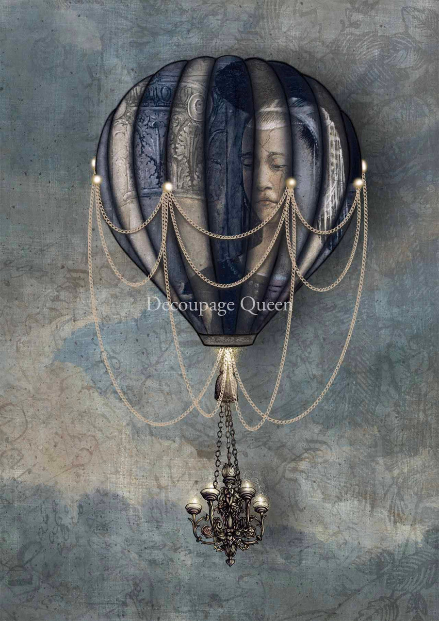 Decoupage Queen Dainty and the Queen - The Rise