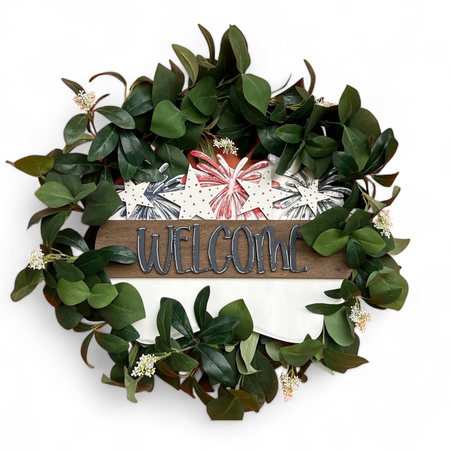 Scalloped Interchangeable Seasonal INSERT for Door