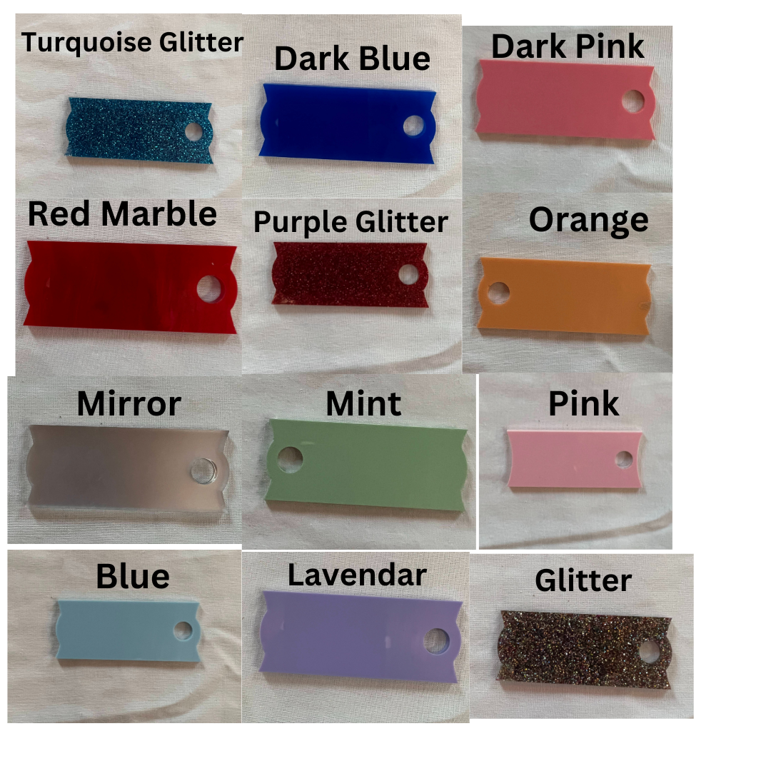 Tumbler Topper Personalized