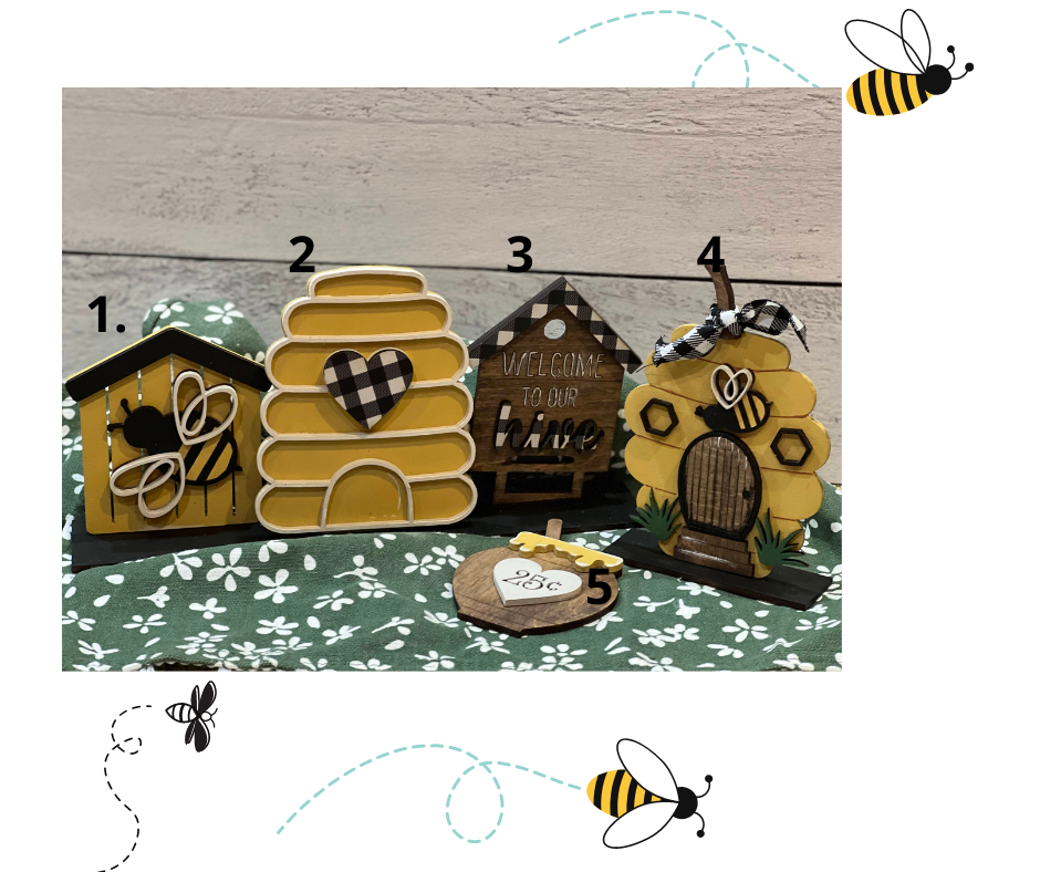 Wood Blanks Bee Houses