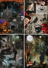 Halloween 4 Pack Vellum
