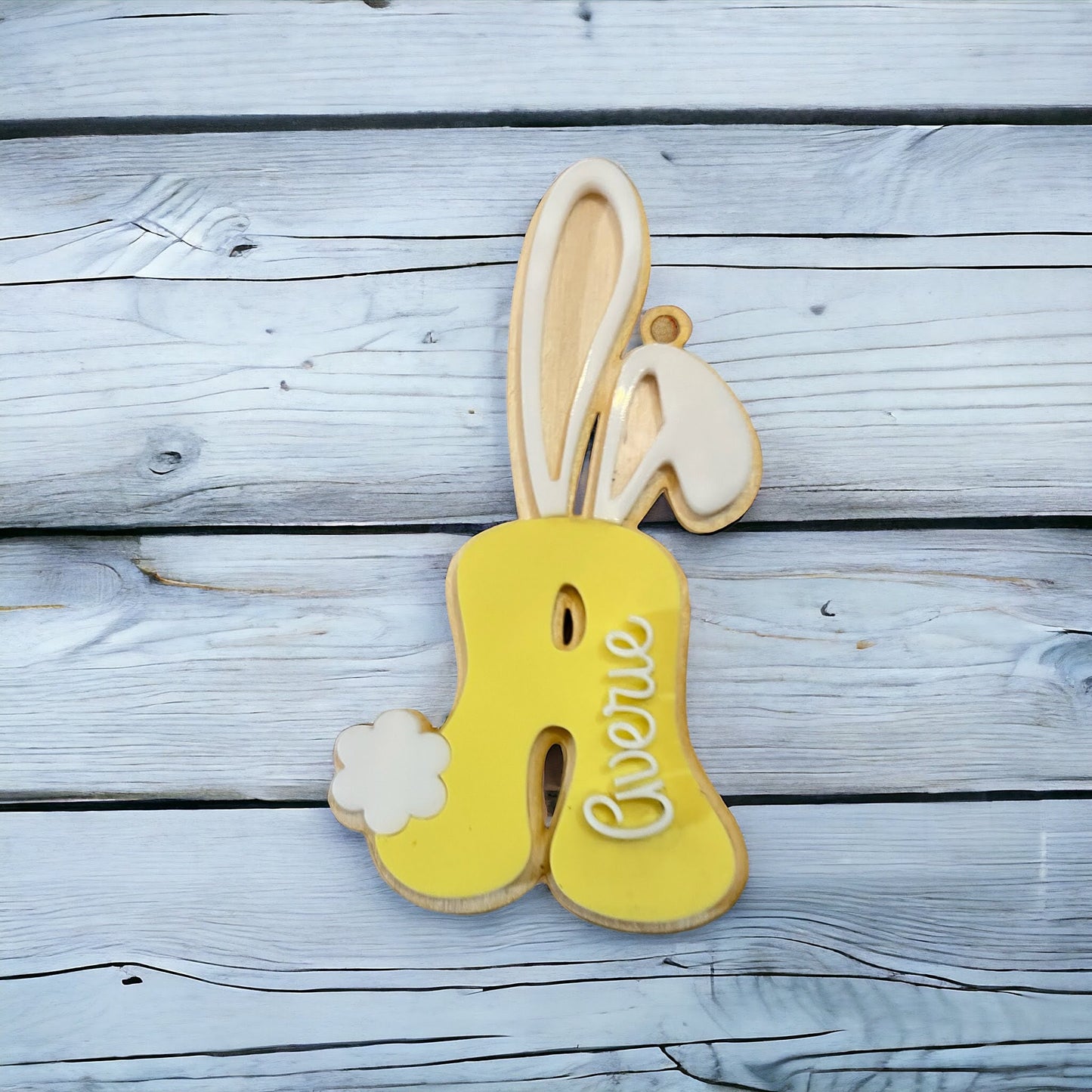 Easter Bunny Letter Tags- Plain and Personalized