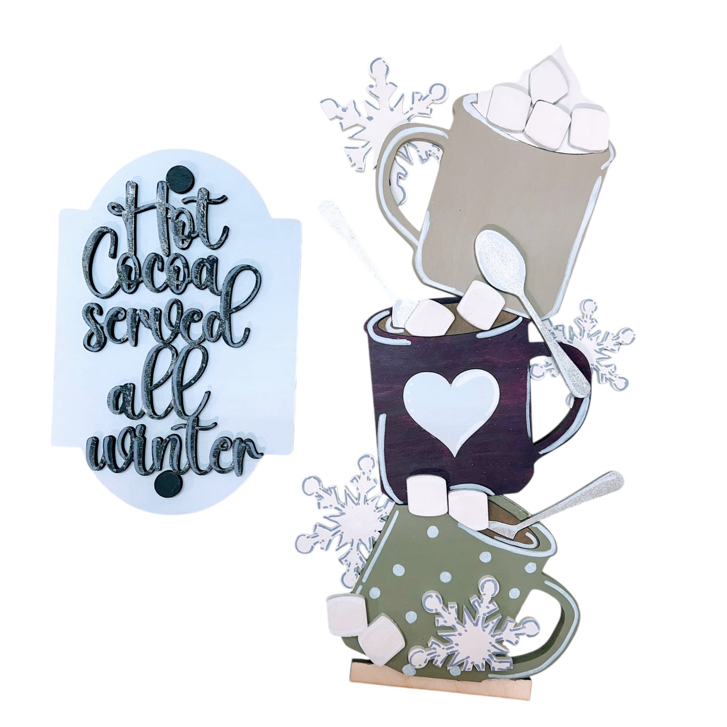 Wood Porch Leaner Insert