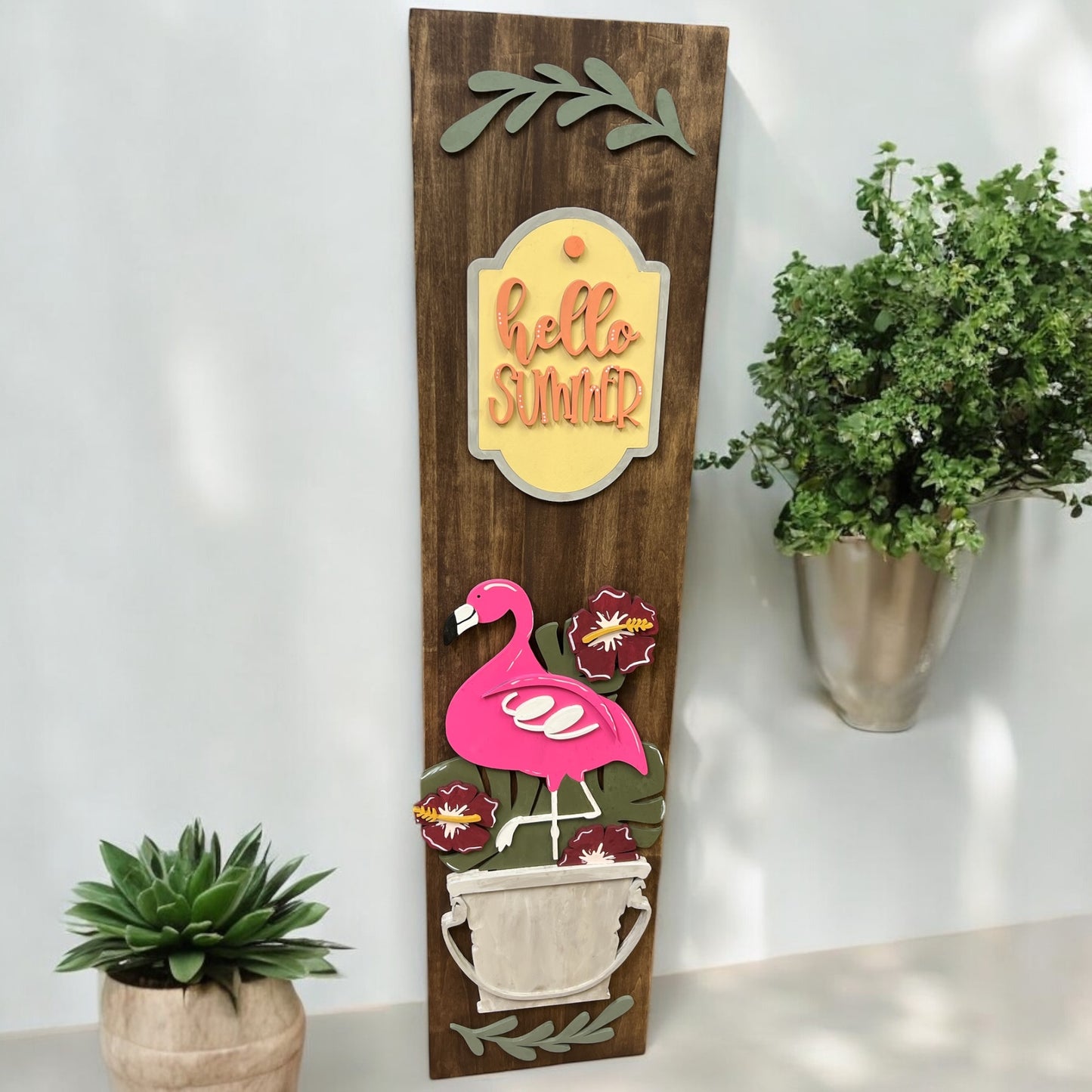 Wood Porch Leaner Insert