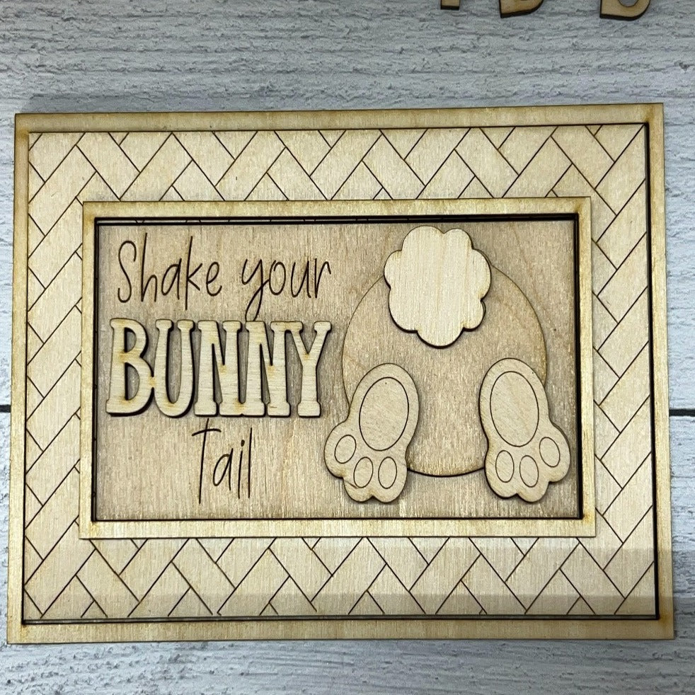 Wood Blanks Mini Rectangle Frame