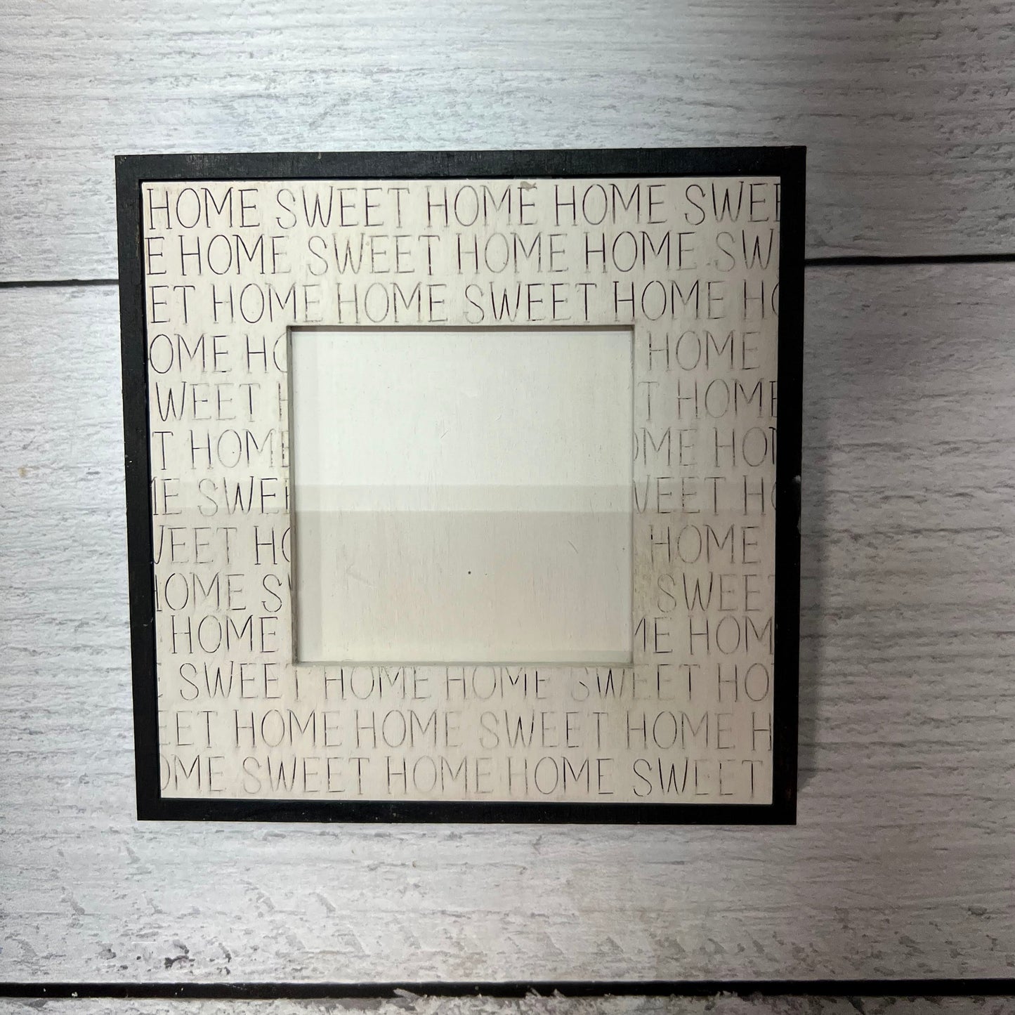 Wood Blanks Mini Rectangle Frame