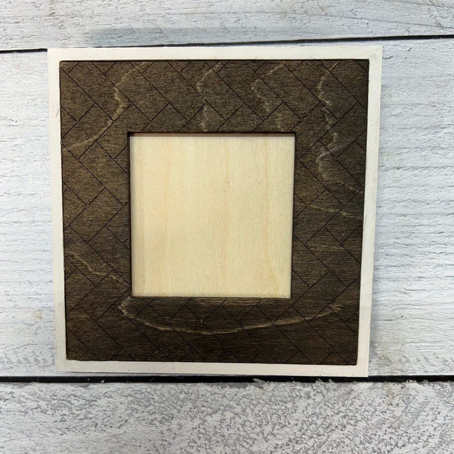 Wood Blanks Mini Rectangle Frame