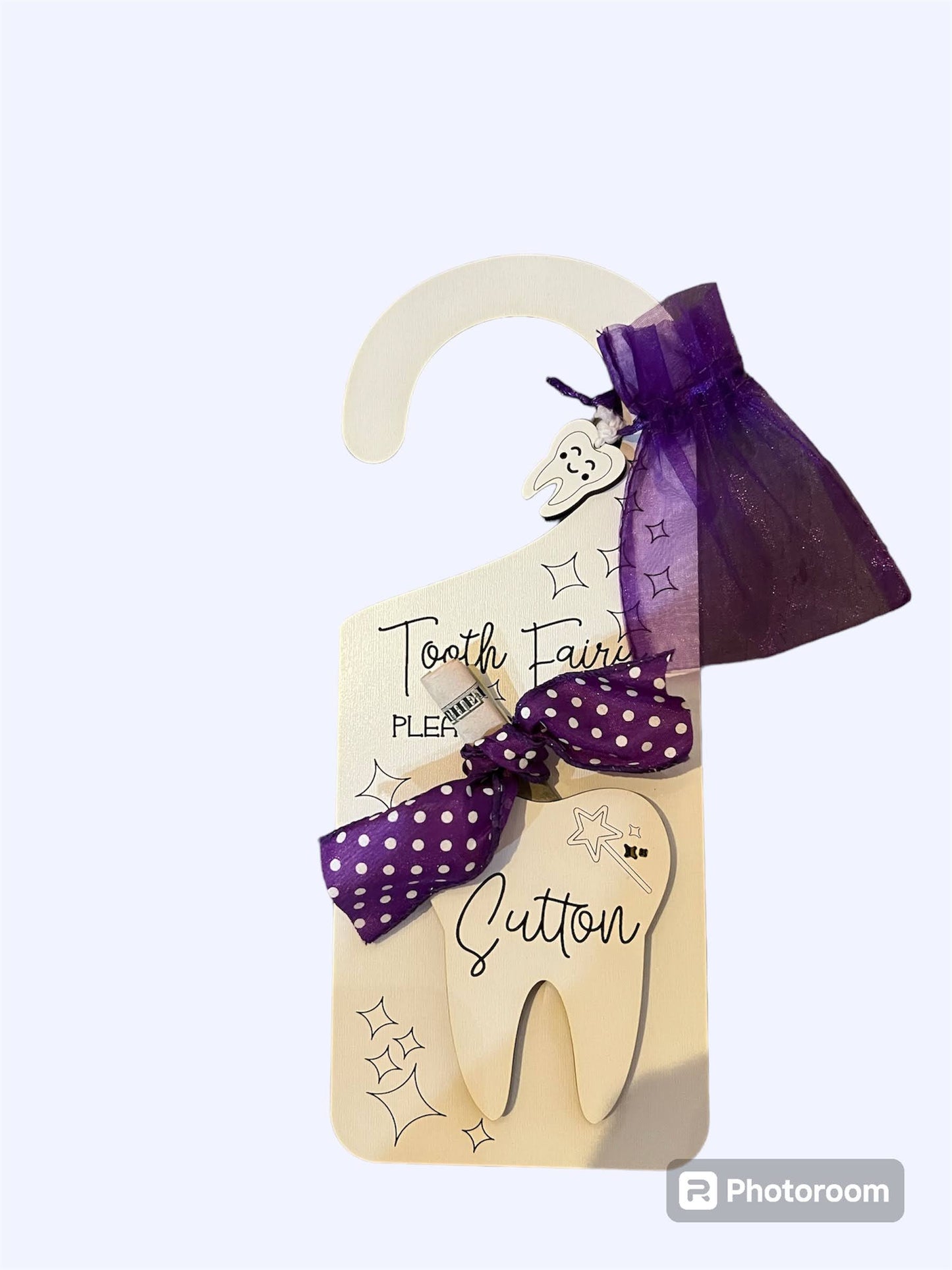 Tooth Fairy Door Knob Personalized