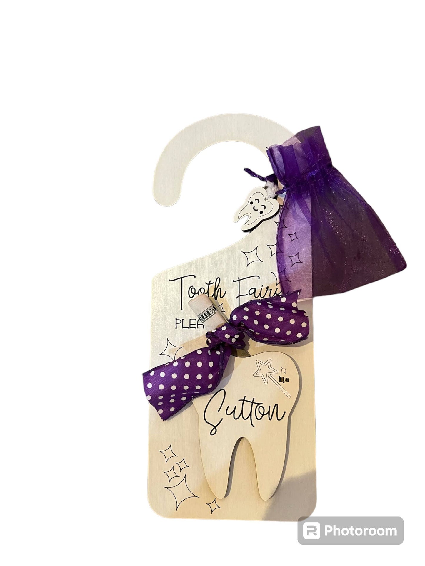 Tooth Fairy Door Knob Personalized