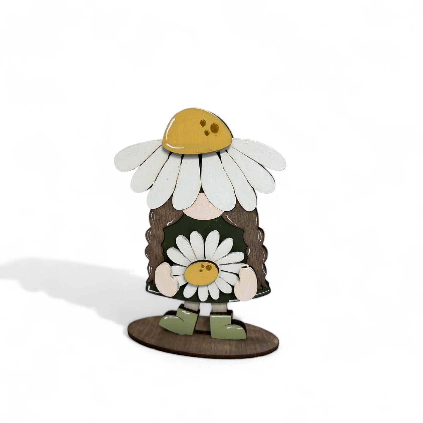 Wood Blanks Daisy Standing Gnome Blanks