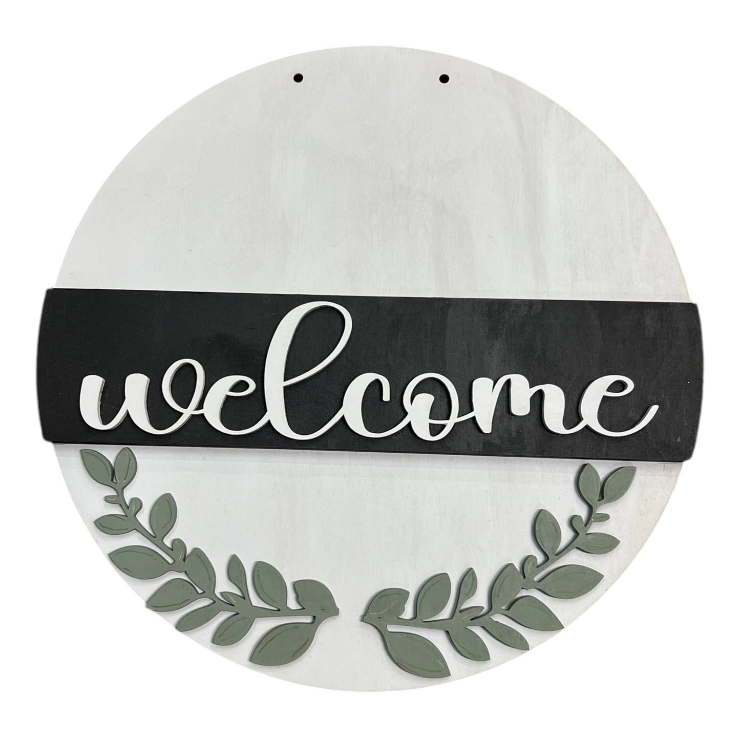 Scalloped Interchangeable Seasonal INSERT for Door