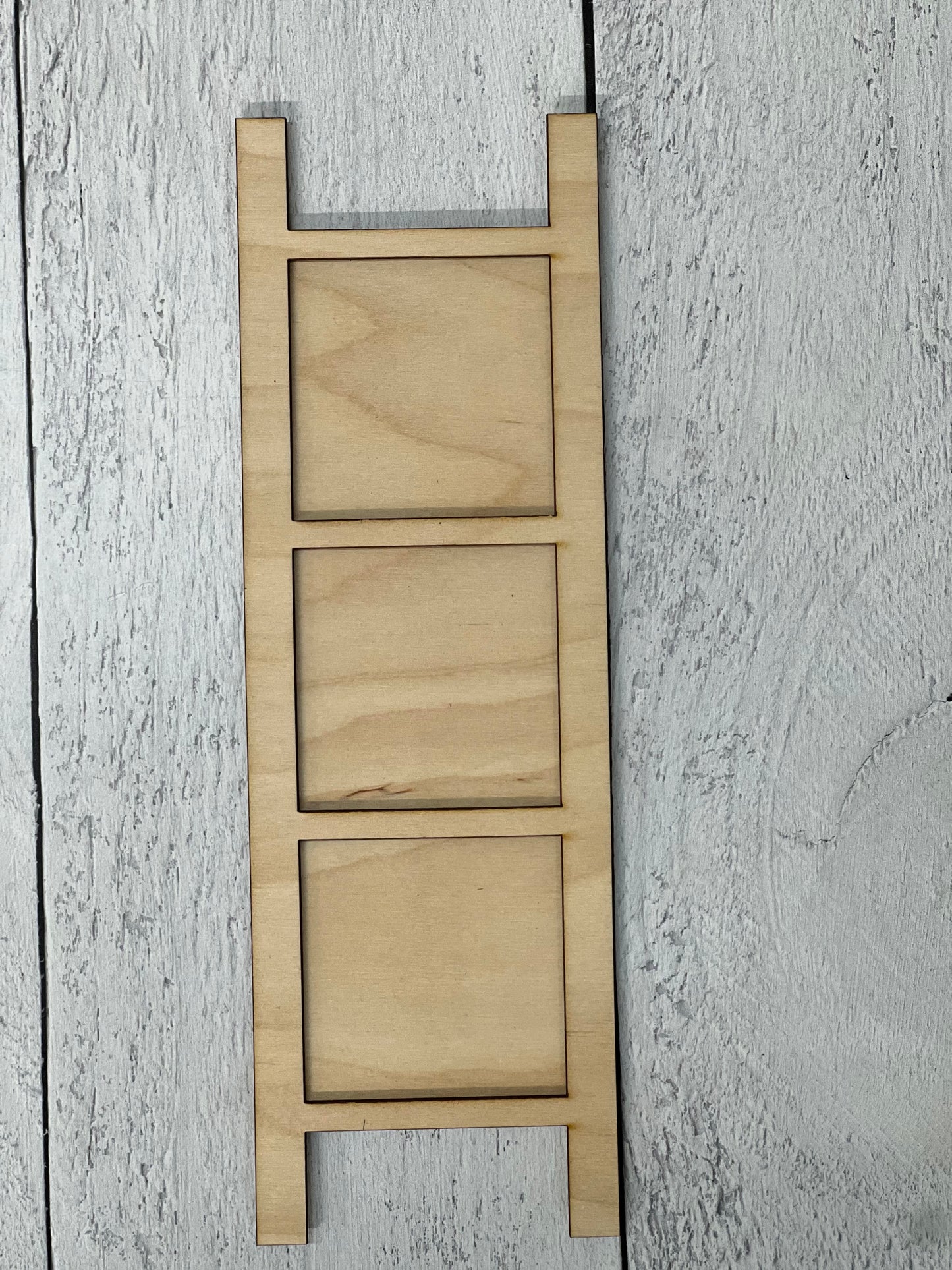 Wood Blank Interchangeable Large, Medium, Mini Ladders