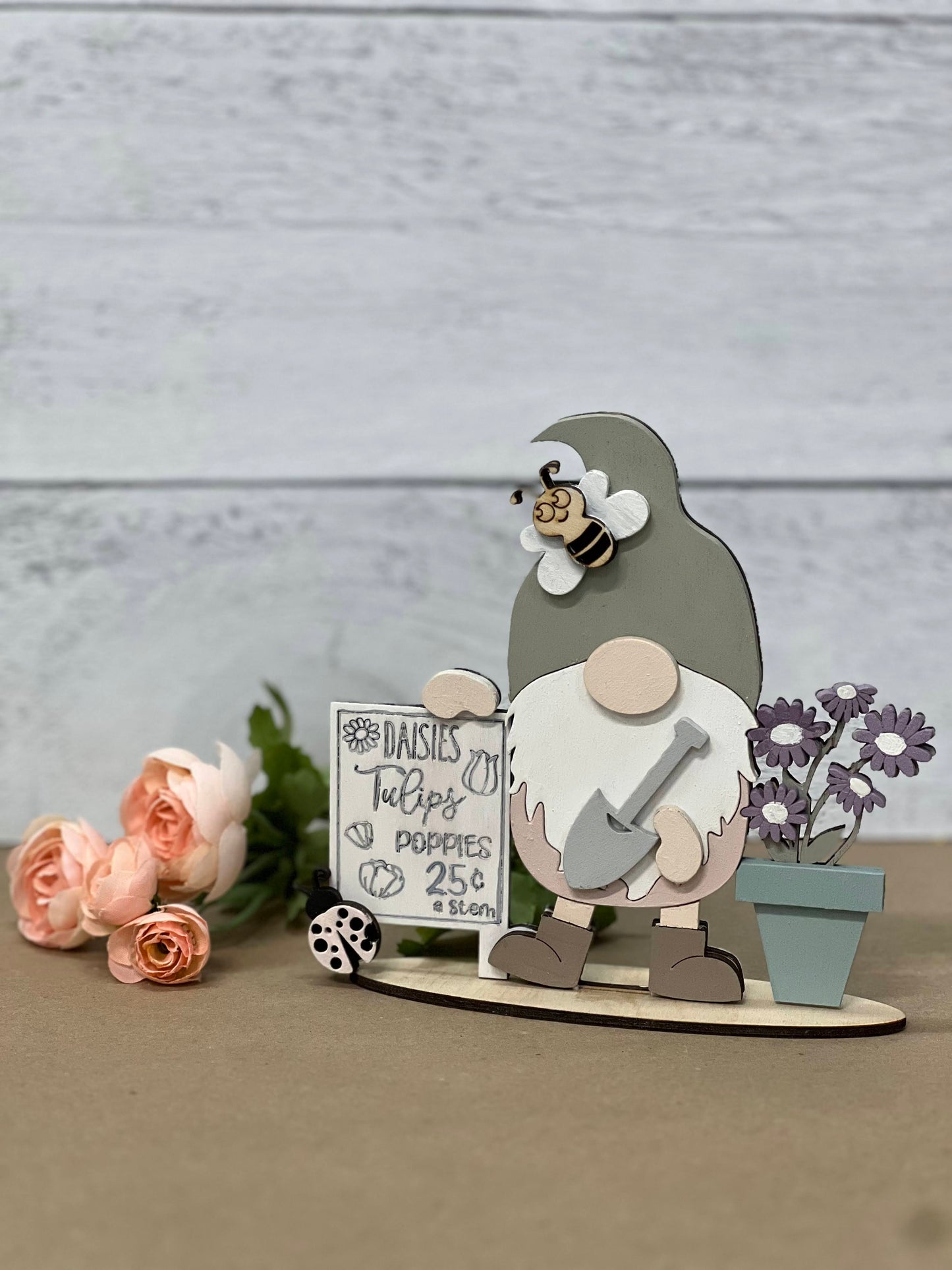 Wood Blanks Spring Standing Gnome Blanks