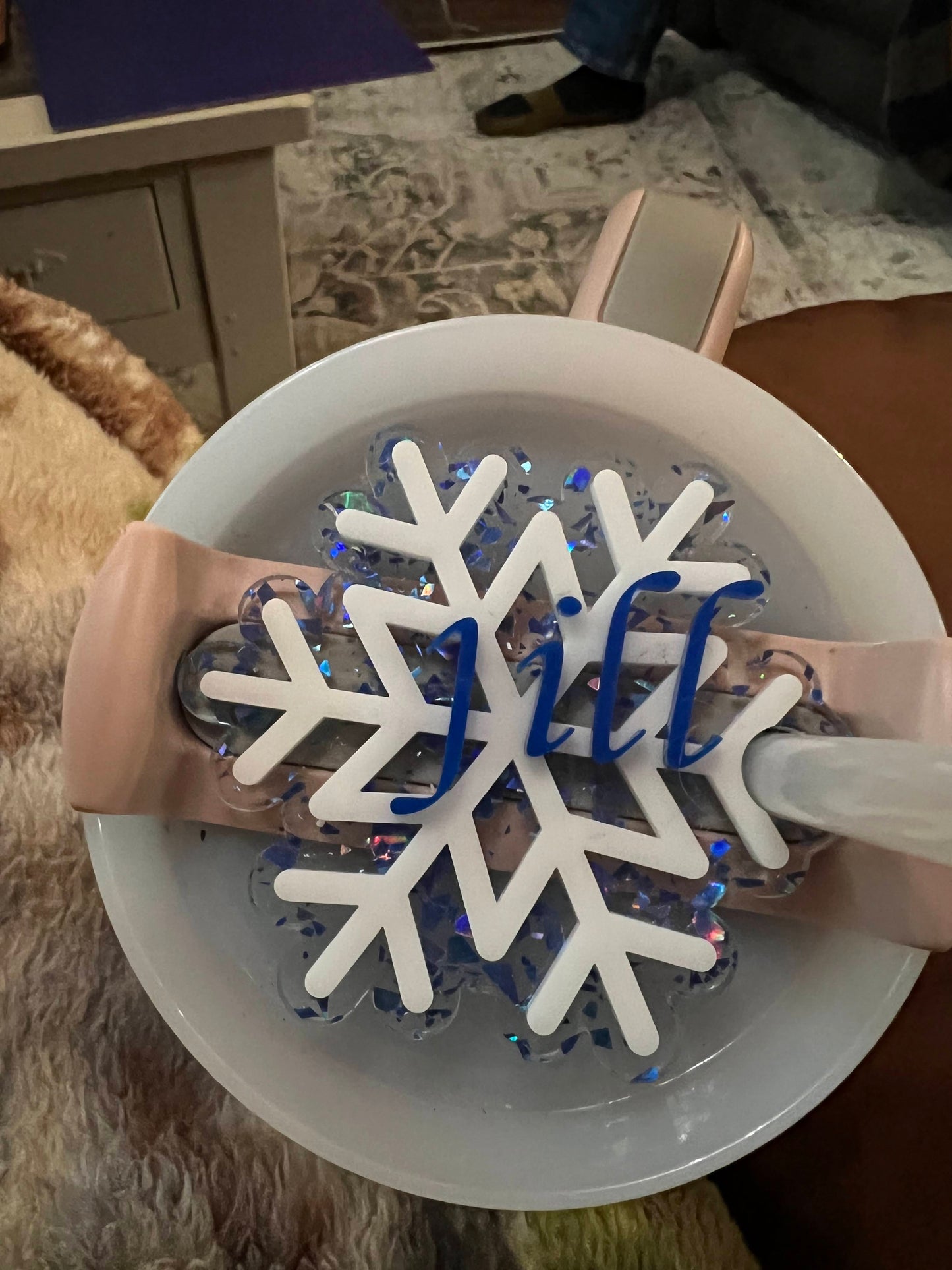 Tumbler Topper Personalized