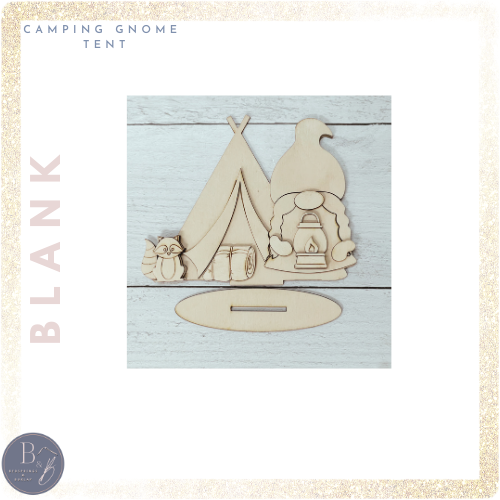 Camping Standing Gnome Blanks